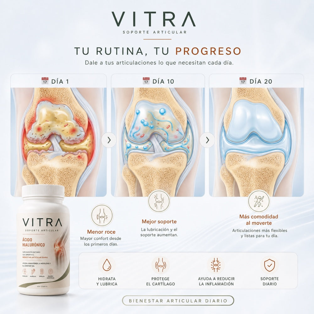 Tu rutina, tu progreso: día 1, día 10 y día 20