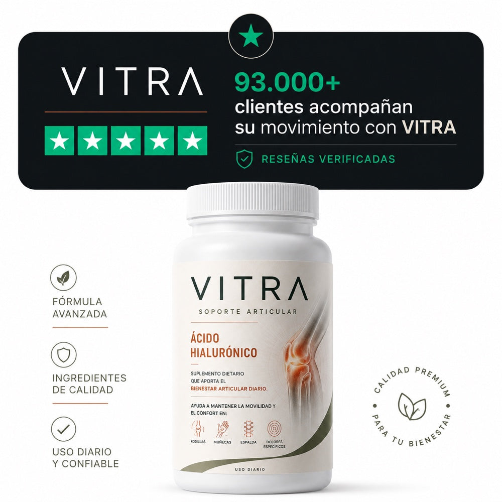93.000+ clientes acompañan su movimiento con VITRA — reseñas verificadas